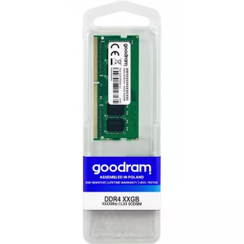 Pamäť pre notebook DDR4 SO-DIMM GOODRAM 16GB 3200MHz 260-pin 1,2V CAS22 unbuffered