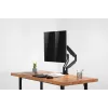 DIGITUS univerzálny držiak na dva monitory plynová pružina zvierka 17-32in 2x 9kg