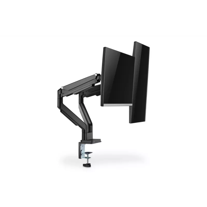 DIGITUS univerzálny držiak na dva monitory plynová pružina zvierka 17-32in 2x 9kg