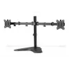 DIGITUS univerzálny stojan na dva monitory 17–32 palcov 2x 8 kg (max.) čierny