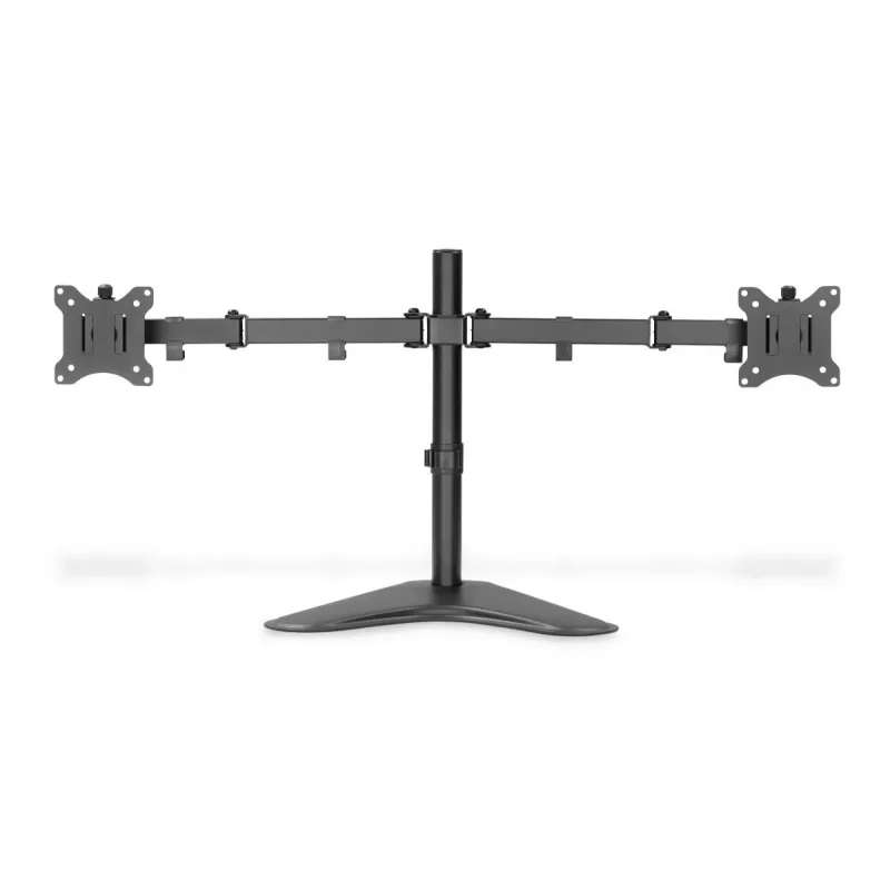 DIGITUS univerzálny stojan na dva monitory 17–32 palcov 2x 8 kg (max.) čierny