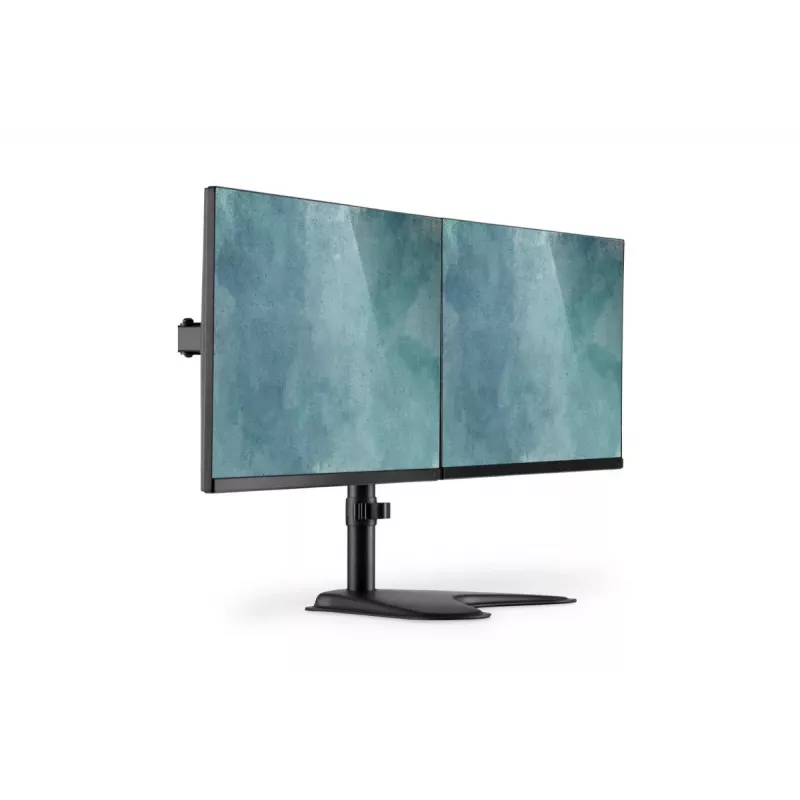 DIGITUS univerzálny stojan na dva monitory 17–32 palcov 2x 8 kg (max.) čierny