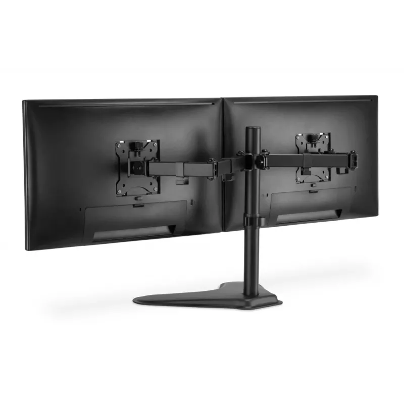 DIGITUS univerzálny stojan na dva monitory 17–32 palcov 2x 8 kg (max.) čierny