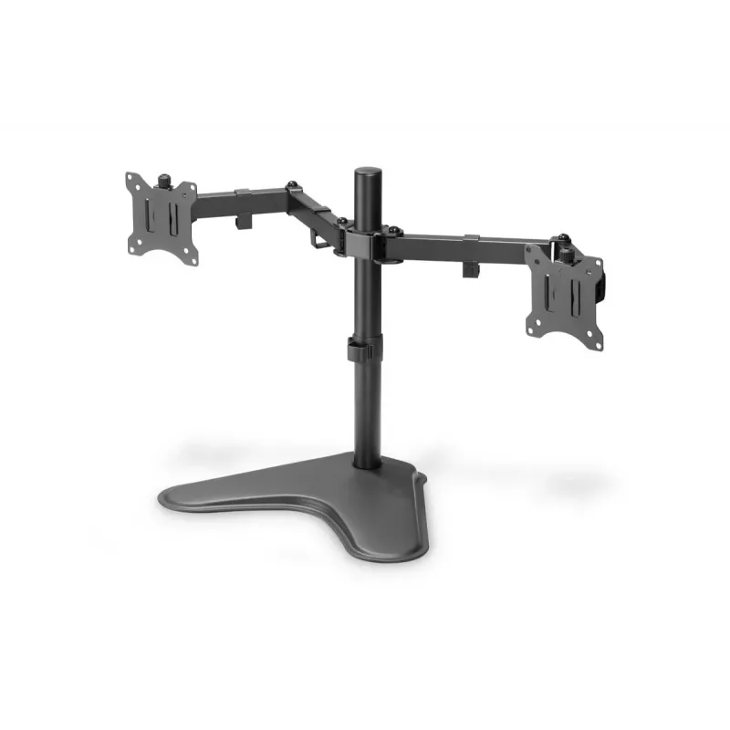 DIGITUS univerzálny stojan na dva monitory 17–32 palcov 2x 8 kg (max.) čierny