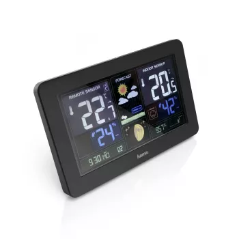 Batériová meteostanica Hama Premium Black 00186380