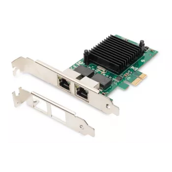 Ethernet PCI Express karta Digitus DN-10132 2-port