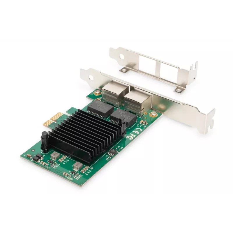 Ethernet PCI Express karta Digitus DN-10132 2-port