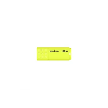 USB kľúč GOODRAM UME2 128 GB USB 2.0 Type-A, žltý, 21×51 mm