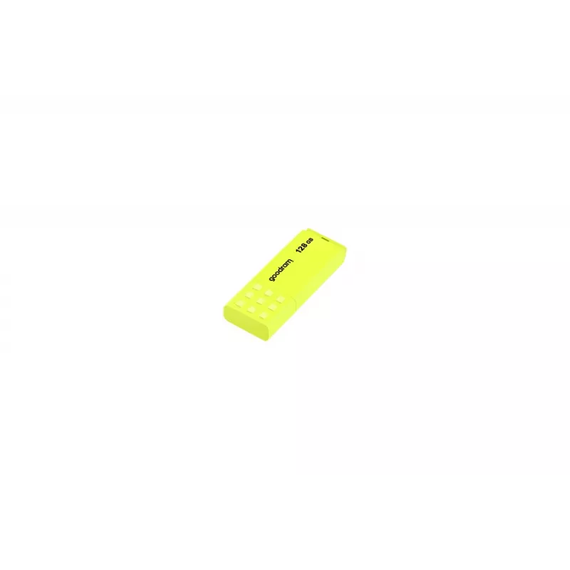 Goodram UME2 UME2-1280Y0R11 USB kľúč 128 GB, USB 2.0 Type-A, 20 MB/s, s krytkou, žltý