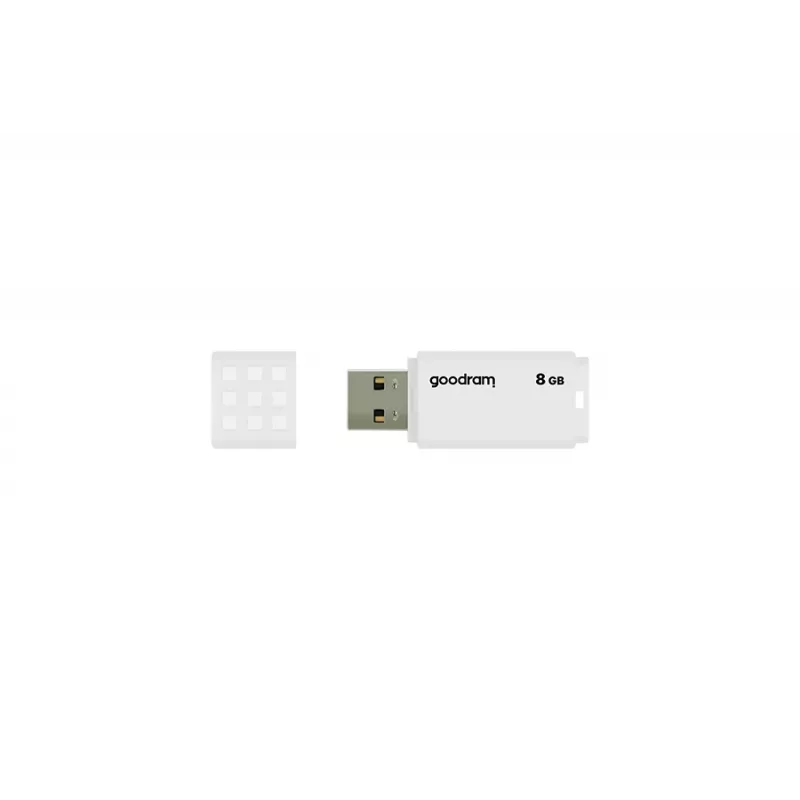 USB kľúč GOODRAM UME2 8 GB USB 2.0 Type-A, biely, 20 MB/s čítanie, 5 MB/s zápis
