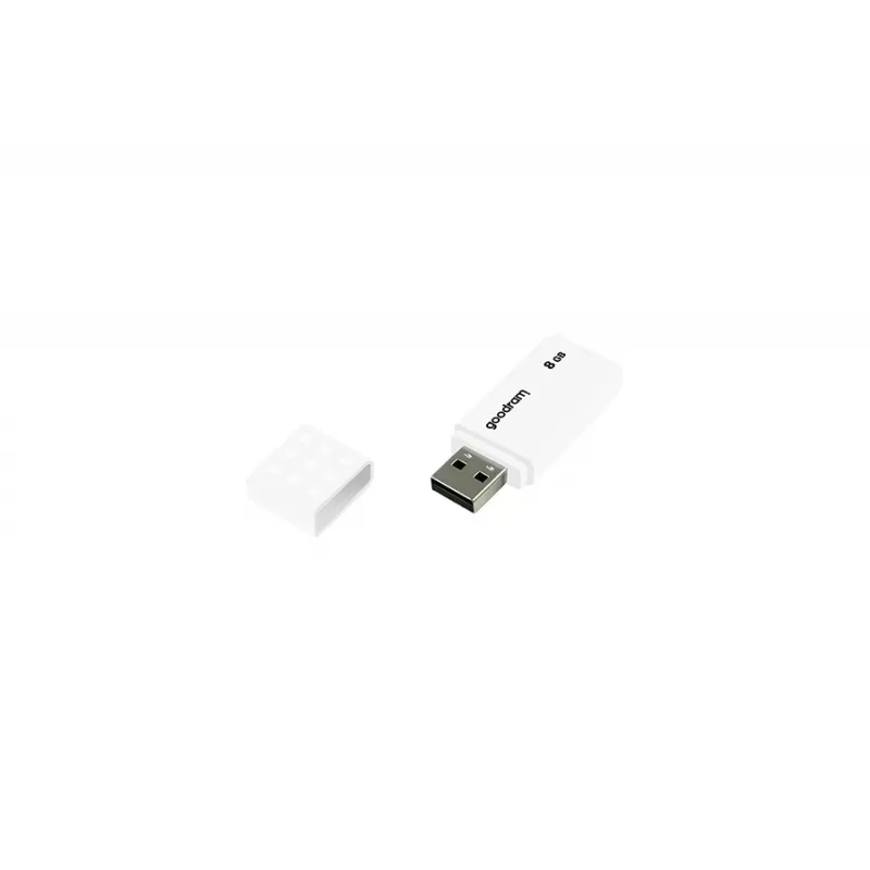 USB kľúč GOODRAM UME2 8 GB USB 2.0 Type-A, biely, 20 MB/s čítanie, 5 MB/s zápis