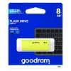 USB kľúč GOODRAM UME2 8 GB USB 2.0 Type-A, žltý, dizajn s krytkou