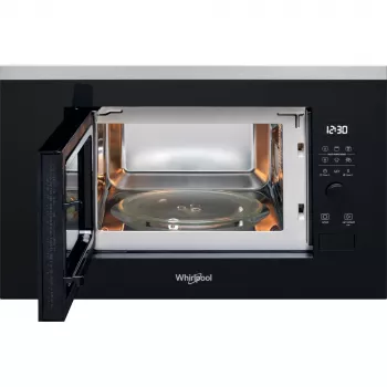Vstavaná grilovacia mikrovlnná rúra WHIRLPOOL WMF201G, 800 W, 20 L, nerez/čierna