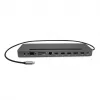 i-tec kovová USB-C ergonomická 4K 3x displej dokovacia stanica + Power Delivery 85 W