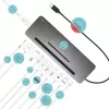 i-tec kovová USB-C ergonomická 4K 3x displej dokovacia stanica + Power Delivery 85 W