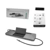 i-tec kovová USB-C ergonomická 4K 3x displej dokovacia stanica + Power Delivery 85 W