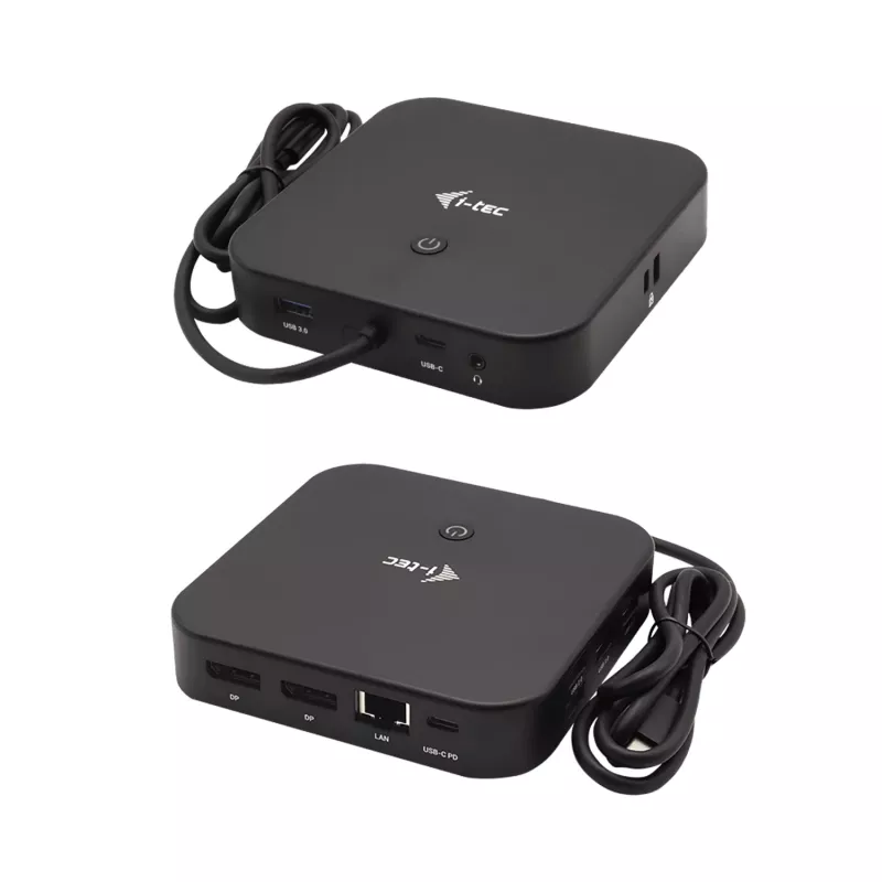 i-tec USB-C dokovacia stanica pre dva monitory s Power Delivery 100 W
