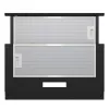Gorenje TH60E3B digestor podskrinkový (výsuvný) čierna 350 m³/h