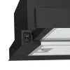 Gorenje TH60E3B digestor podskrinkový (výsuvný) čierna 350 m³/h