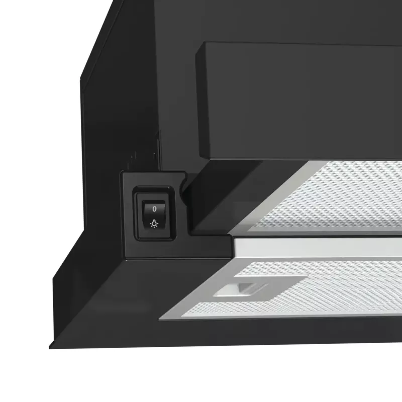 Gorenje TH60E3B digestor podskrinkový (výsuvný) čierna 350 m³/h