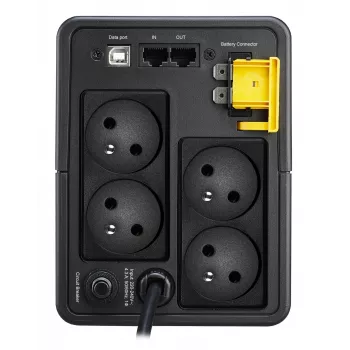 APC Back-UPS, 950VA, Tower, 230V, 4x CEE 7/5 francúzske Schuko zásuvky, AVR