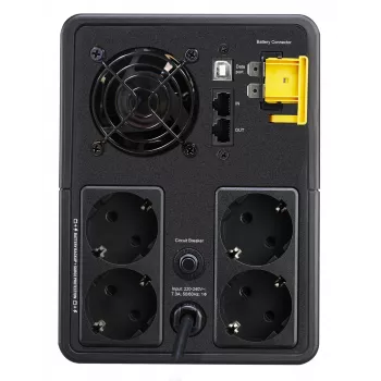 APC Back-UPS, 1600VA, Tower, 230V, 4x CEE 7/7 Schuko zásuvky, AVR