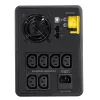 APC Back-UPS, 1600VA, Tower, 230V, 6x IEC C13 výstupy, AVR, Line-Interactive, 1,6 kVA, 900 W, sínus, 140 V, 300 V