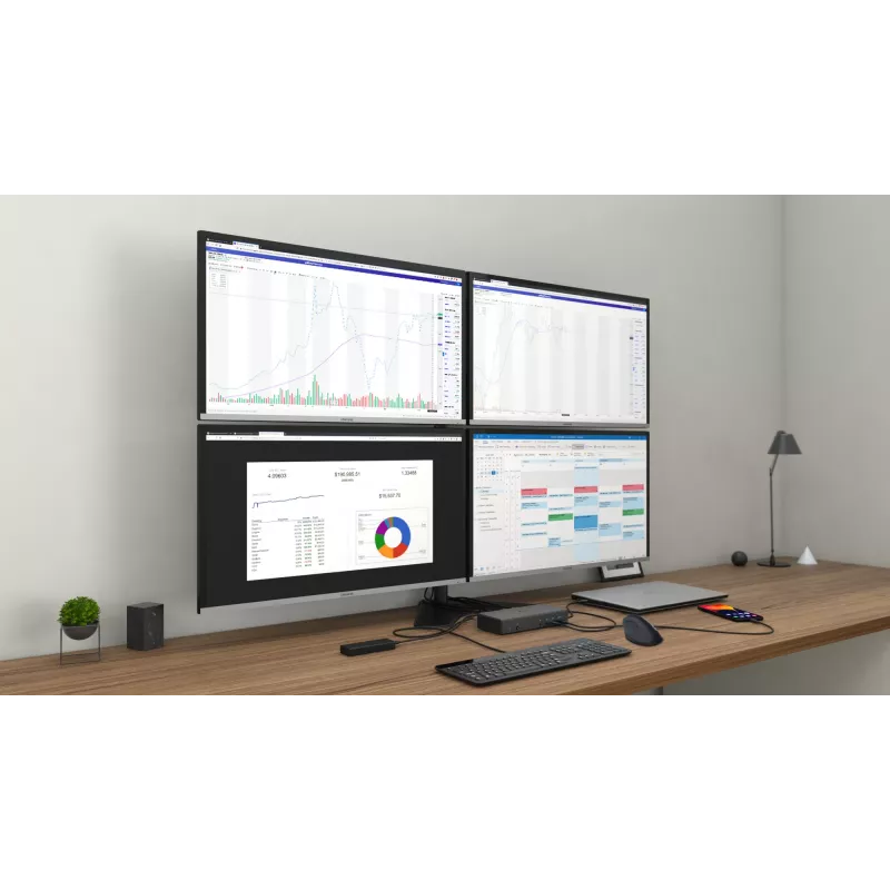 Dokovacia stanica i-tec USB-C Quattro Display Docking Station s Power Delivery 85 W