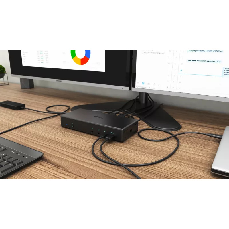 Dokovacia stanica i-tec USB-C Quattro Display Docking Station s Power Delivery 85 W