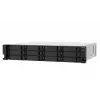 QNAP TS-1273AU-RP-8G NAS/Storage Server Rack (2U) Ryzen Embedded V1500B 8 GB DDR4 0 TB QNAP QTS hliník, čierny