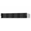 QNAP TS-1273AU-RP-8G NAS/Storage Server Rack (2U) Ryzen Embedded V1500B 8 GB DDR4 0 TB QNAP QTS hliník, čierny