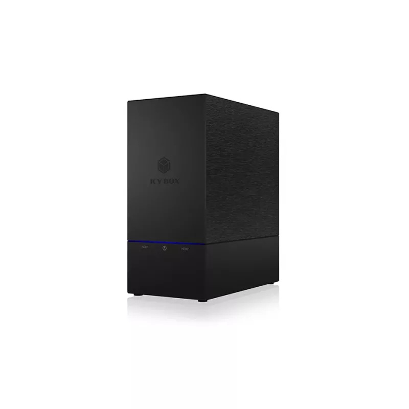 ICY BOX IB-RD3621-C31 diskové pole 0 TB desktop čierny