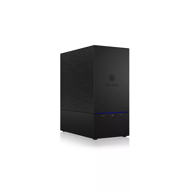 ICY BOX IB-RD3621-C31 diskové pole 0 TB desktop čierny