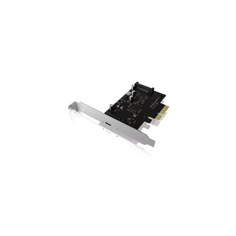 ICY BOX IB-PCI1901-C32 radičová karta PCIe 3.0 x4, 1x USB-C 3.2 Gen 2x2, čierna
