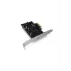ICY BOX IB-PCI1901-C32 radičová karta PCIe 3.0 x4, 1x USB-C 3.2 Gen 2x2, čierna