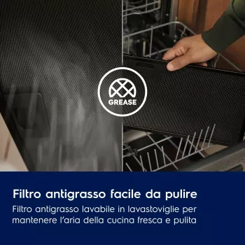 Electrolux LFU216X podvesný nerez, strieborný 272 m³/h