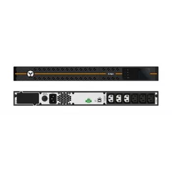 Vertiv Liebert Edge neprerušiteľný zdroj napájania (UPS) - 1000VA 900W 230V 1U Line Interactive AVR rack montáž | 0,9 PF