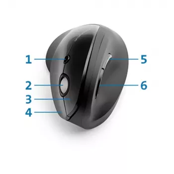 Myš Kensington Pro Fit Ergo Vertical Wireless RF bezdrôtová