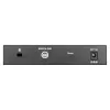 D-Link DGS-1100-08V2 Managed L2 Gigabit Ethernet (10/100/1000) čierny