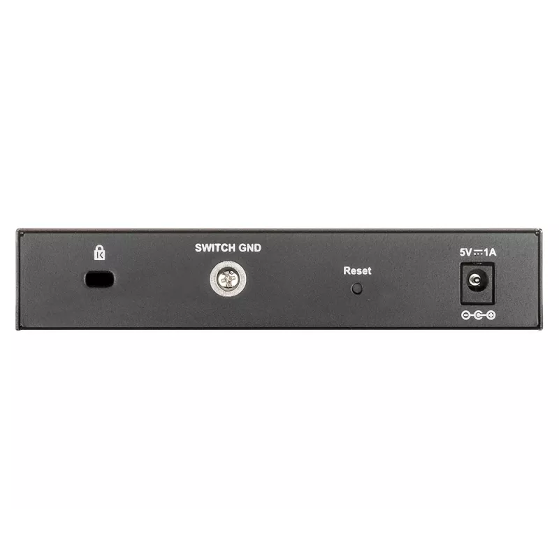 D-Link DGS-1100-08V2 Managed L2 Gigabit Ethernet (10/100/1000) čierny