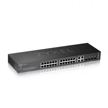 Zyxel GS2220-28-EU0101F sieťový switch Managed L2 Gigabit Ethernet (10/100/1000) čierna