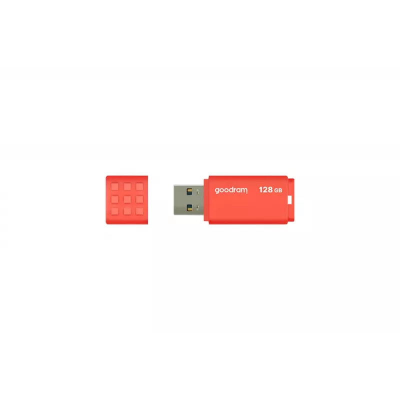USB kľúč GOODRAM UME3 128 GB USB Type-A 3.2 Gen 1, oranžový, bez krytky, 60/20 MB/s