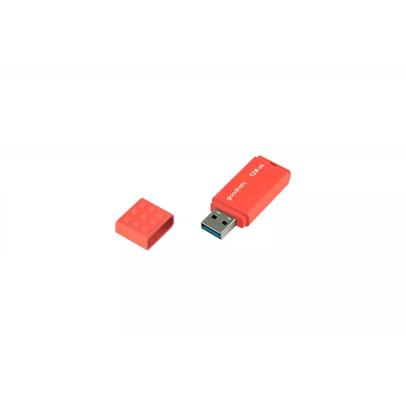 USB kľúč GOODRAM UME3 128 GB USB Type-A 3.2 Gen 1, oranžový, bez krytky, 60/20 MB/s