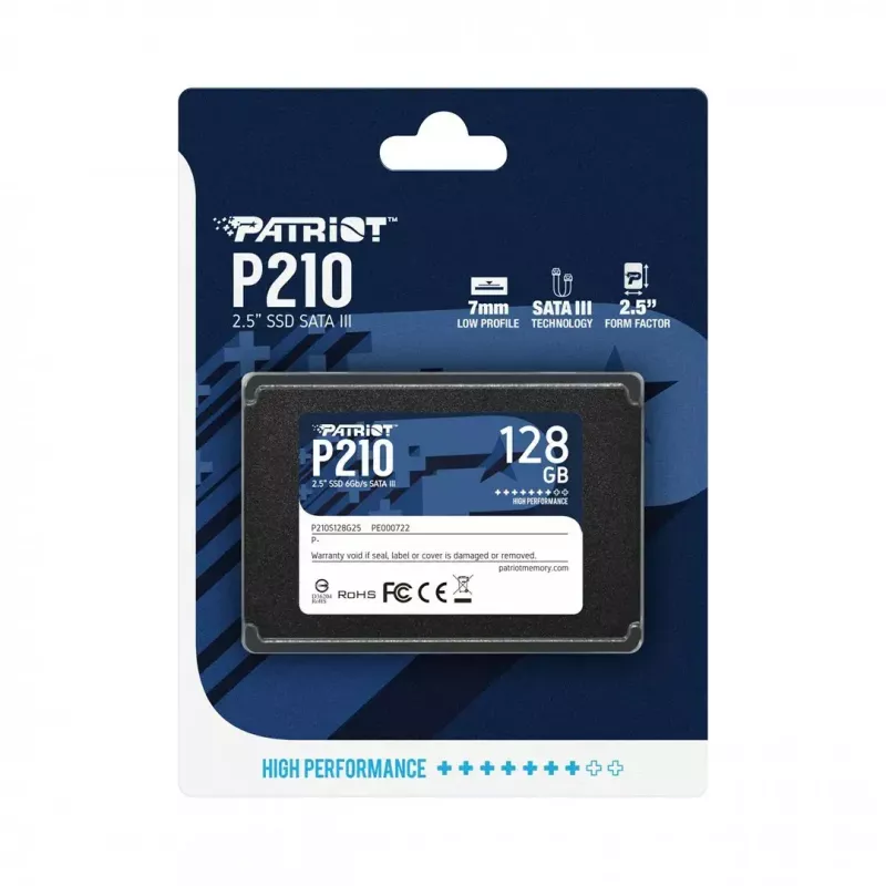 Patriot Memory P210 2,5 palca 128GB Serial ATA III 450/350 MB/s