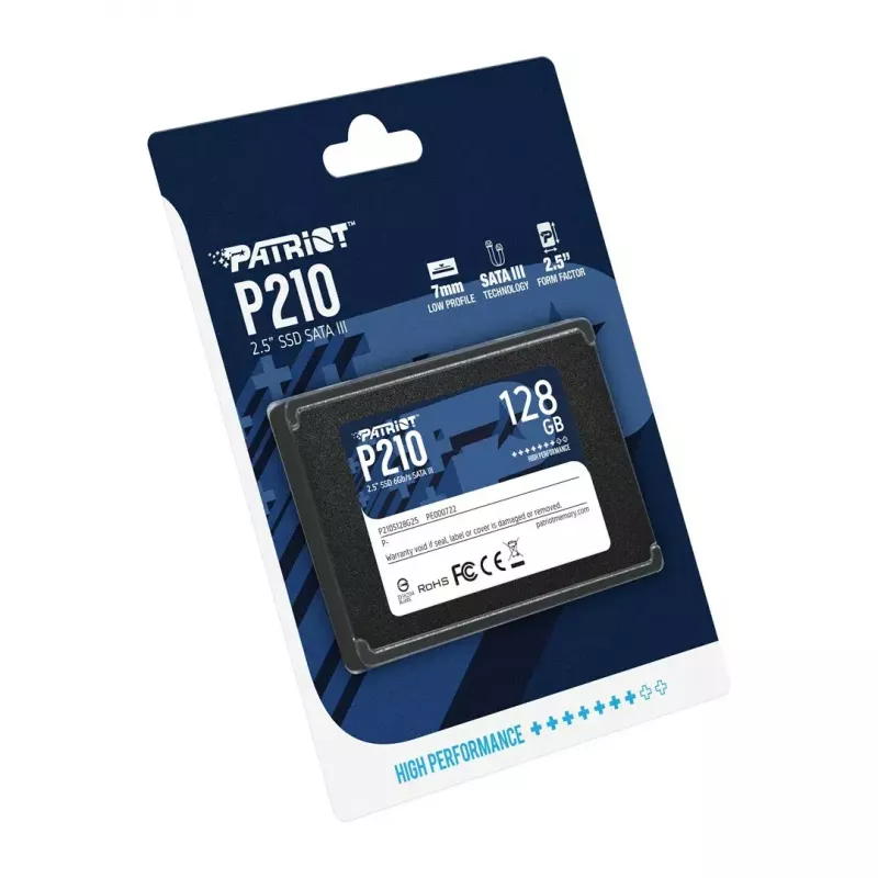 Patriot Memory P210 2,5 palca 128GB Serial ATA III 450/350 MB/s