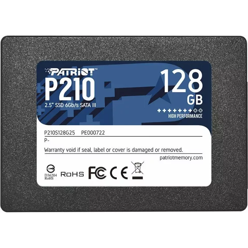 Patriot Memory P210 2,5 palca 128GB Serial ATA III 450/350 MB/s