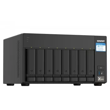 QNAP TS-832PX NAS Tower Annapurna Labs AL324 4 GB DDR4 0 TB QNAP Turbo System hliník, čierny