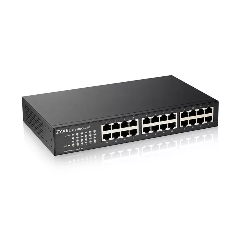 Zyxel GS1100-24E Unmanaged Gigabit Ethernet (10/100/1000) čierna