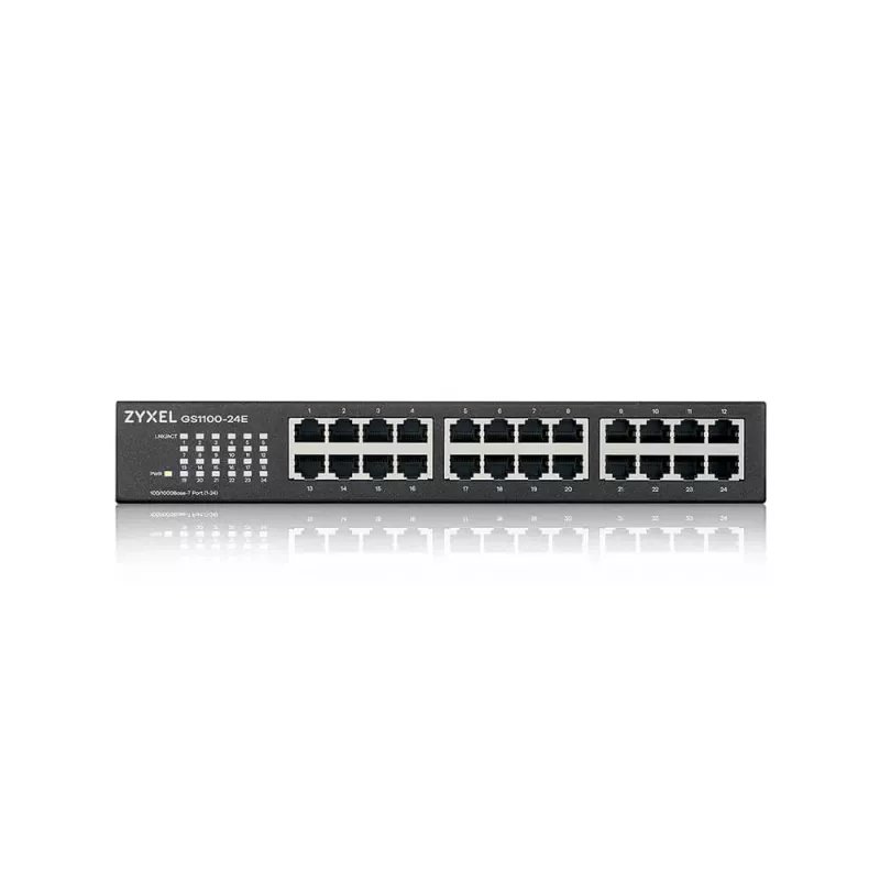 Zyxel GS1100-24E Unmanaged Gigabit Ethernet (10/100/1000) čierna