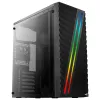 Aerocool Streak Midi Tower čierna